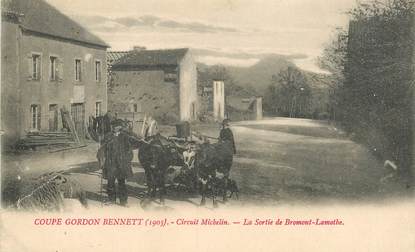 CPA FRANCE 63 "Bromont Lamothe Coupe gordon Bennett"