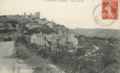 CPA FRANCE 84 "Lacoste, Vue générale"