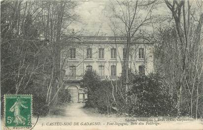CPA FRANCE 84 "Gadagne, Le château"