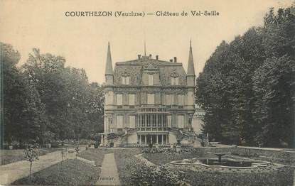 CPA FRANCE 84 "Courthézon, Le Château de Val Seille"