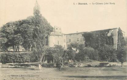CPA FRANCE 84 " Buoux, Le Château"