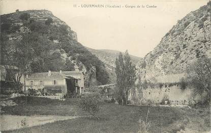 CPA FRANCE 84 " Lourmarin, Gorges de la Combe"