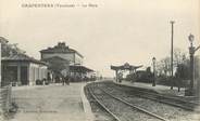 84 Vaucluse CPA FRANCE 84 " Carpentras, La gare"