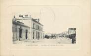 84 Vaucluse CPA FRANCE 84 " Carpentras, La gare et l'Avenue de la Gare"