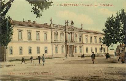 CPA FRANCE 84 " Carpentras, L'Hôtel Dieu"