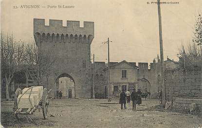 CPA FRANCE 84 " Avignon, Porte St Lazare"