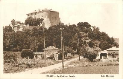 CPA FRANCE 84 "Roaix, Le Château Féodal"