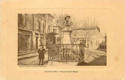 CPA FRANCE 84 "Cavaillon, Place Castil Blaze"