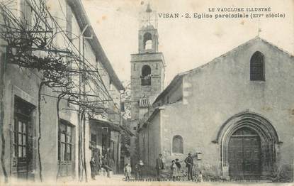 CPA FRANCE 84 "Visan, Eglise paroissiale"