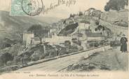 84 Vaucluse CPA FRANCE 84 "Bonnieux, La ville et la Montagne du Lubéron"