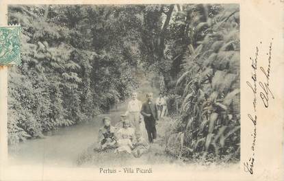 CPA FRANCE 84 "Pertuis, Villa Picardi"