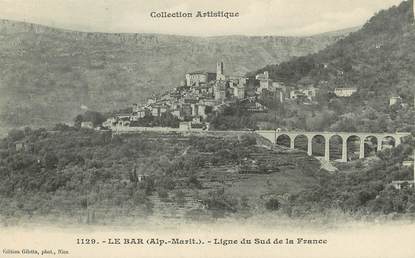/ CPA FRANCE 06 "Le Bar, ligne du sud de la France, collection artistique"