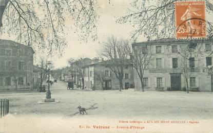 CPA FRANCE 84 " Valréas, Avenue d'Orange"