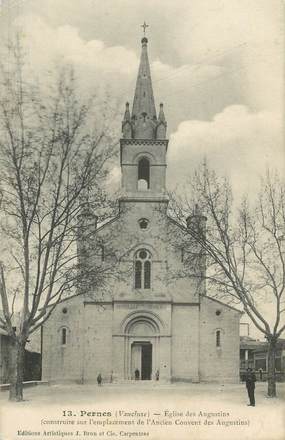 CPA FRANCE 84 " Pernes, Eglise des Augustins"