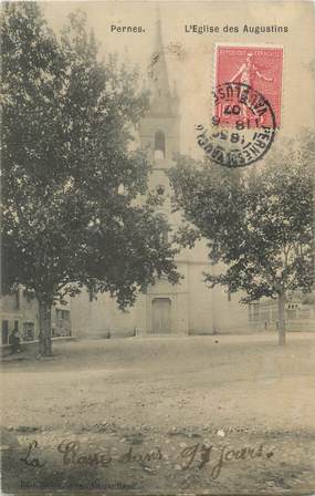 CPA FRANCE 84 " Pernes, L'Eglise des Augustins"