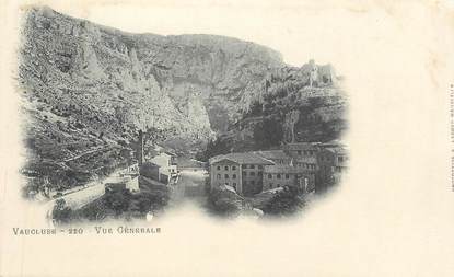 CPA FRANCE 84 " Fontaine de Vaucluse, Vue générale"