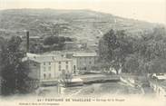 84 Vaucluse CPA FRANCE 84 " Fontaine de Vaucluse, Barrage de la Sorgue"