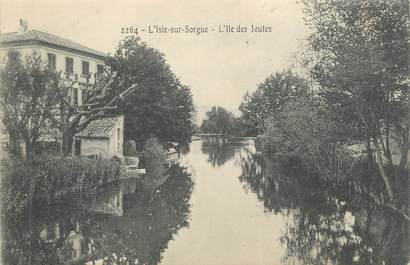 CPA FRANCE 84 " L'Isle sur Sorgue, L'Ile des Joutes"