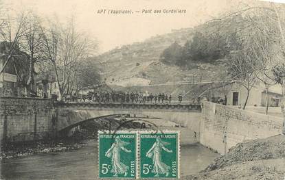 CPA FRANCE 84 "Apt, Pont des Cordeliers"