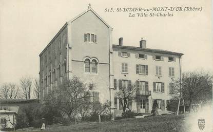 CPA FRANCE 69 " St Didier au Mont d'Or, La Villa St Charles"