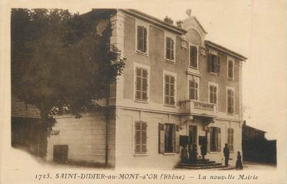 CPA FRANCE 69 " St Didier au Mont d'Or, La nouvelle Mairie"