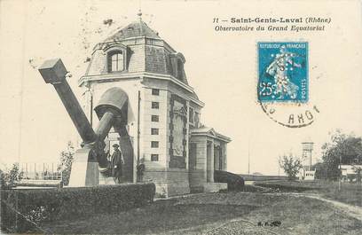 CPA FRANCE 69 " St Genis Laval, Observatoire du Grand Equatorial"