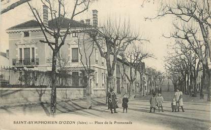 CPA FRANCE 69 " St Symphorien d'Ozon, Place de la Promenade"