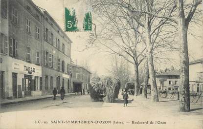 CPA FRANCE 69 " St Symphorien d'Ozon, Boulevard de l'Ozon"