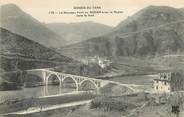 48 Lozere / CPA FRANCE 48 "Le nouveau pont du Rozier avec le Rozier dans le fond"