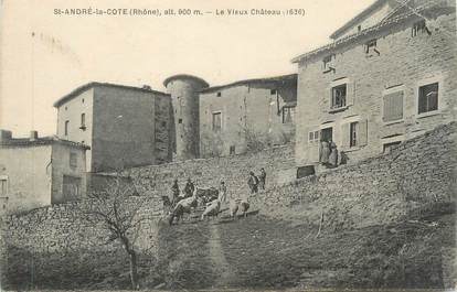 CPA FRANCE 69 " St André la Cote, Le vieux château"