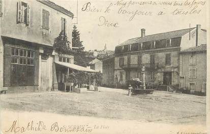 CPA FRANCE 69 " St Sorlin, La place"