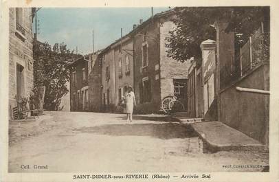 CPA FRANCE 69 " St Didier sous Riverie"