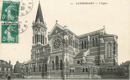 / CPA FRANCE 59 "Lambersart, l'église"