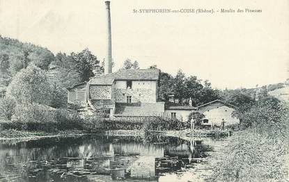 CPA FRANCE 69 " St Symphorien sur Coise, Moulin des Pinasses"