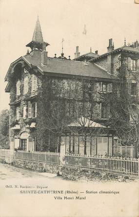 CPA FRANCE 69 " Ste Catherine, Villa Henri Marel"