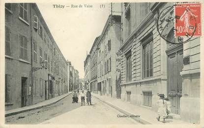 CPA FRANCE 69 " Thizy, Rue de Vaise"