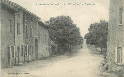 CPA FRANCE 69 " La Tour de Salvagny, La Cartelée"