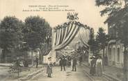 69 RhÔne CPA FRANCE 69 " Tarare, Fête de Gymnastique Avenue de la Gare, La porte monumentale en mousseline"