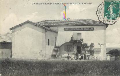CPA FRANCE 69 " Ville sur Jarnioux, Le Saule d'oingt"