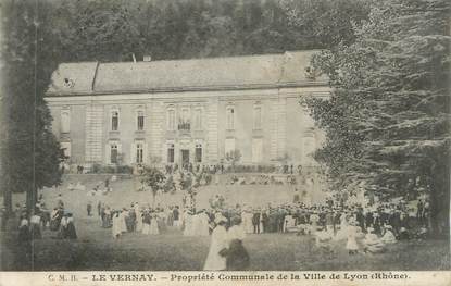 CPA FRANCE 69 " Le Vernay, Propriété communale de la Ville de Lyon"