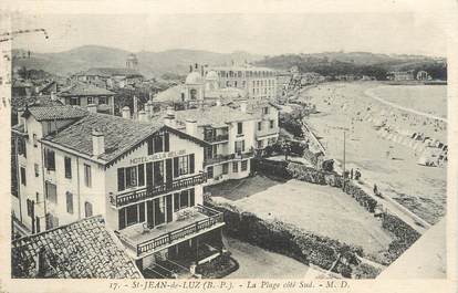 / CPA FRANCE 64 "Saint Jean de Luz, la plage"