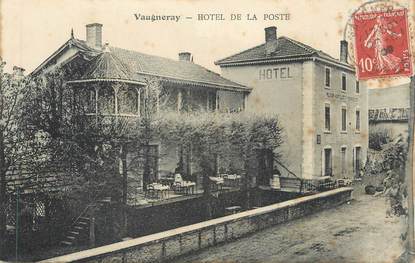 CPA FRANCE 69 " Vaugneray, Hôtel de la Poste"