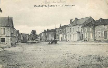 CPA FRANCE 51 "Maurupt le Montoy, la grande rue"