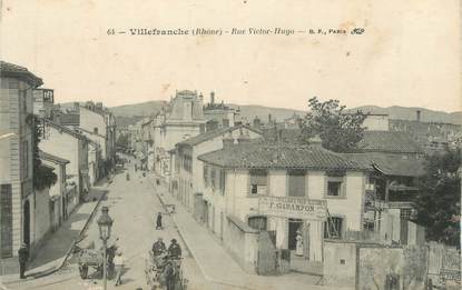 CPA FRANCE 69 " Villefranche, Rue Victor Hugo"