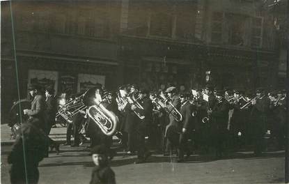 CARTE PHOTO FRANCE 69 " Villefranche sur Saône, La fanfare"