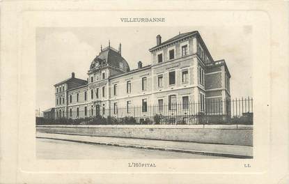 CPA FRANCE 69 " Villeurbanne, L'Hôpital"