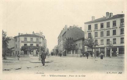 CPA FRANCE 69 " Villeurbanne, Place de la Cité"