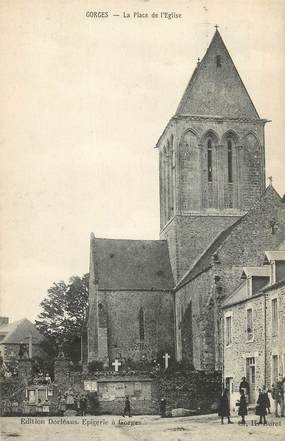 CPA FRANCE 44 "Gorges, la place de l'Eglise