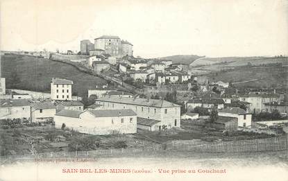 CPA FRANCE 69 " St Bel les Mines"