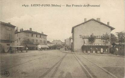 CPA FRANCE 69 " St Fons, La Rue Francis de Pressensé"